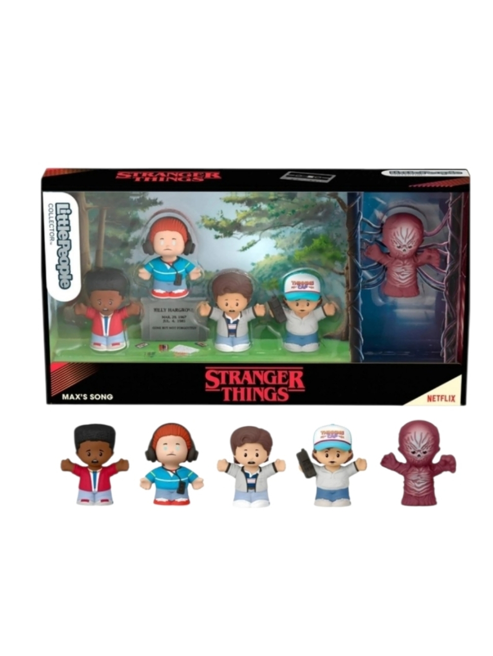 🚨Fisher-Price Little People Collector Stranger Things Max's Song Collect